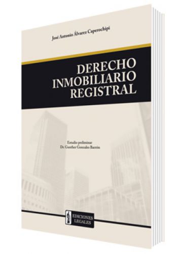 DERECHO INMOBILIARIO REGISTRAL